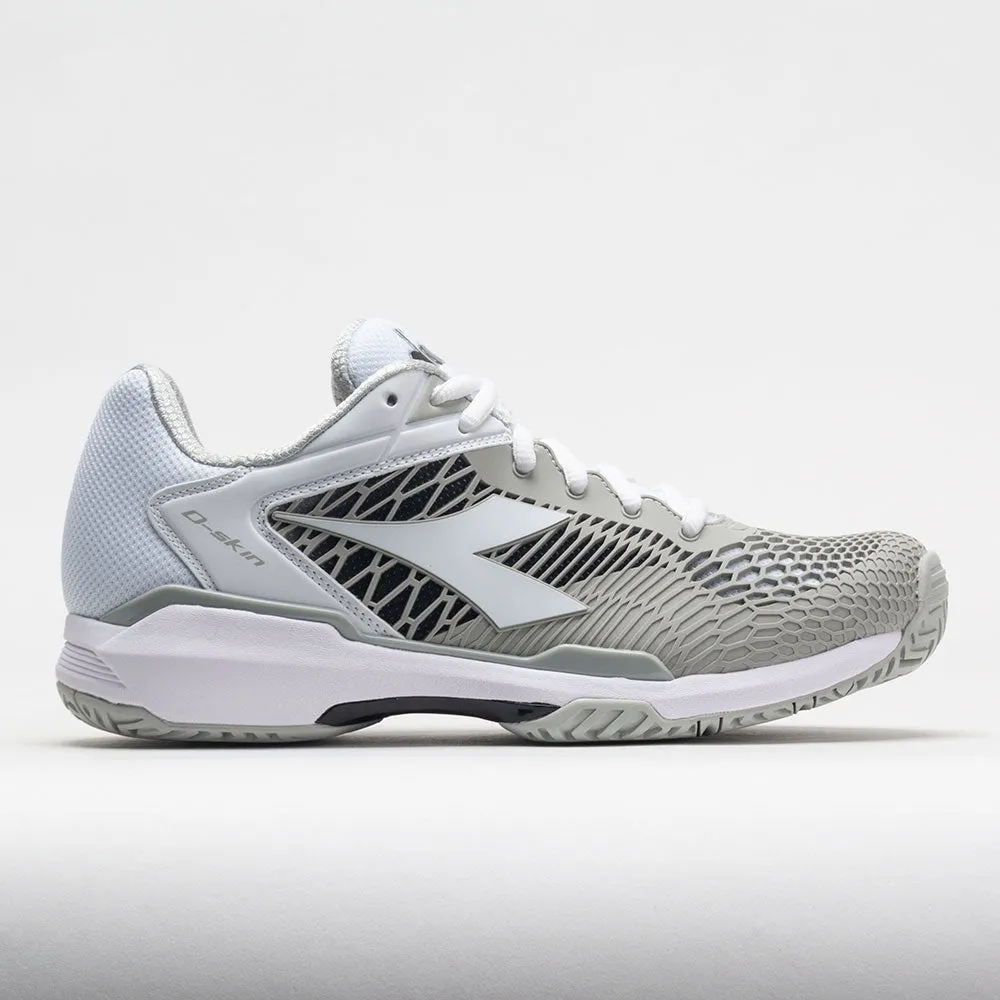 Diadora Speed Competition 7  AG Women's  White/Black/Silver DD carbon - fiber plate zipper - closure shoes