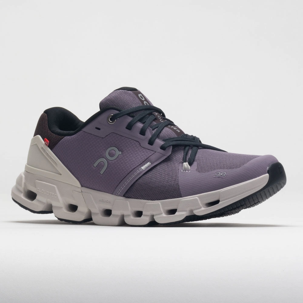 On Cloudflyer 4 Men's  Shark/Pearl running in a ice field area shoes long - jump running shoes