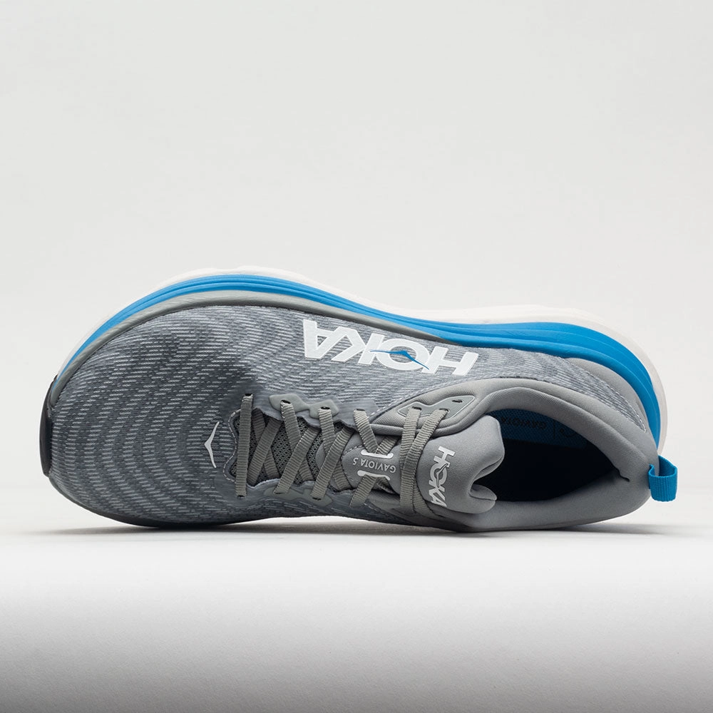 Comfort HOKA Gaviota 5 Men's  Limestone/Diva Blue