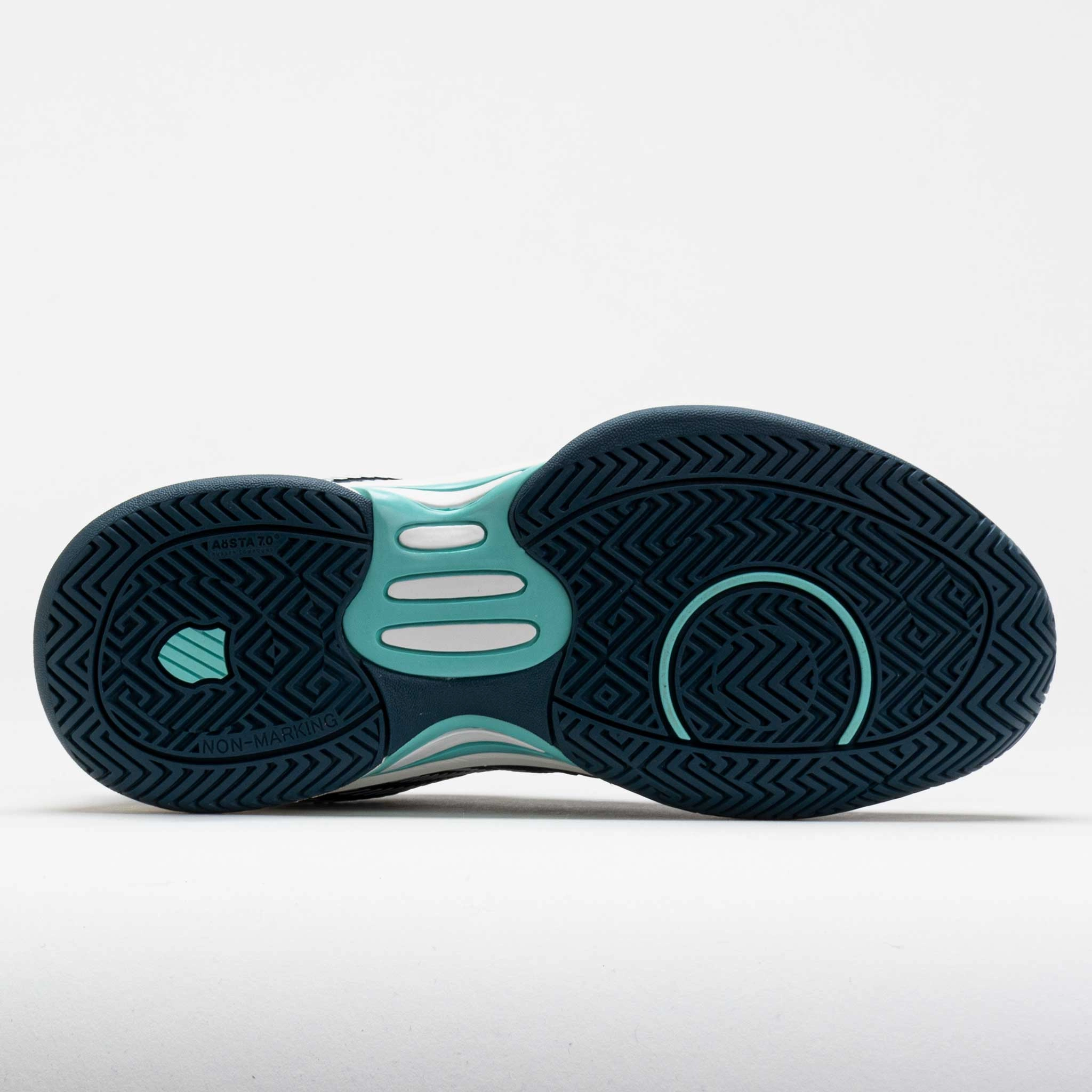 K-Swiss Hypercourt Express 2 Junior  Indian Teal/White/Moonstruck Great functionality Heart - rate control