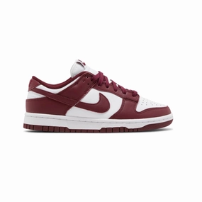 Women's Nike Dunk Low, Dark Beetroot Unisex Appeal Adaptive Fit Lacing