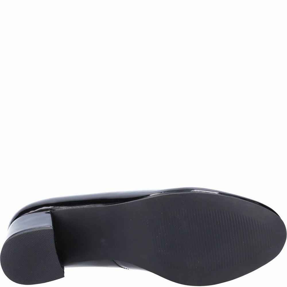 Sturdy Build Hush Puppies Anna Patent Court Shoes