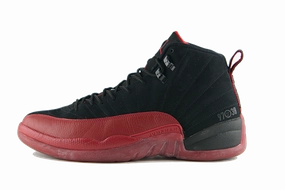 multi - colored running shoes PU midsole Air Jordan 12 "Flu Game"