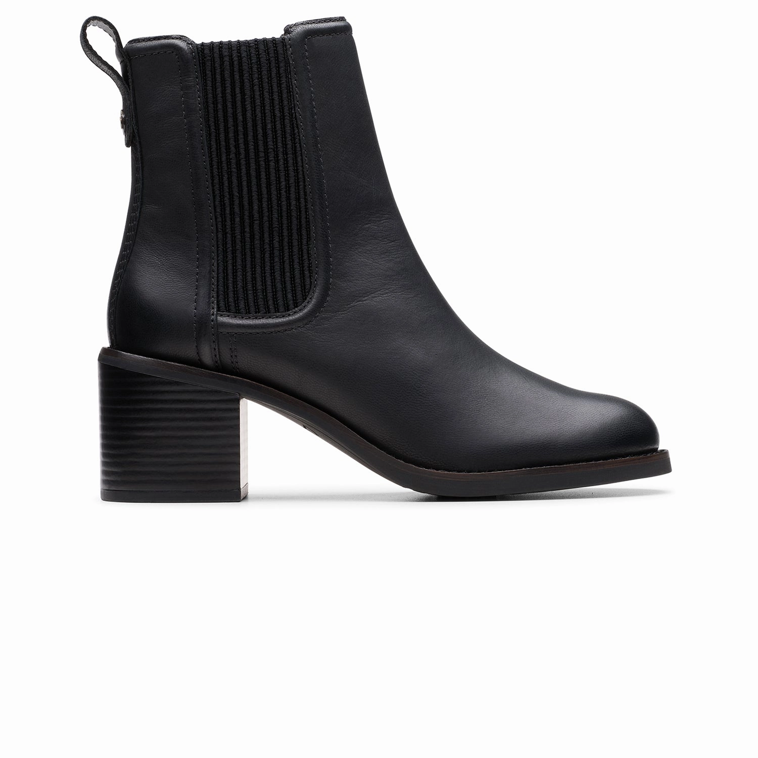 Womens - Chamberly Top Black Leather Comfort Step