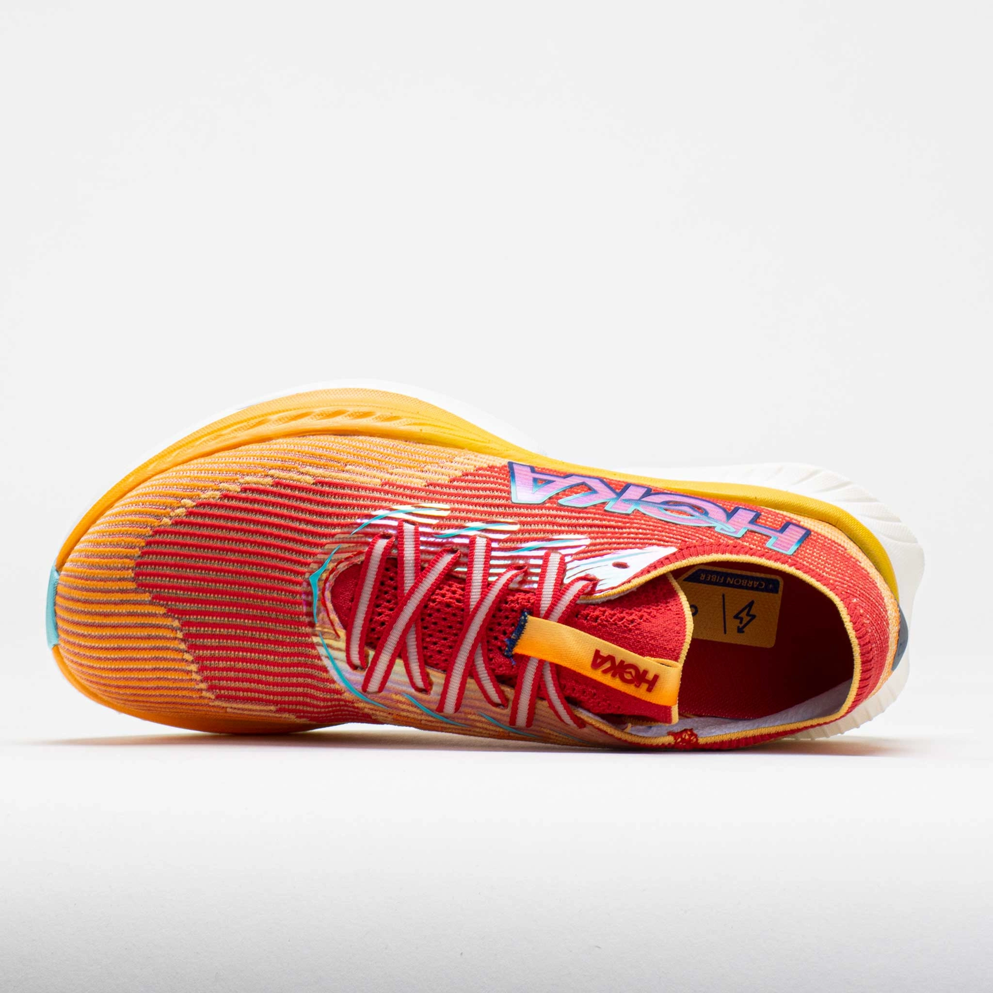 Stretch upper HOKA Cielo X1 Unisex  Cerise/Solar Flame