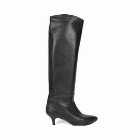 Dry Guard Dual Lined Chanel Knee-High Boots - Women's 38