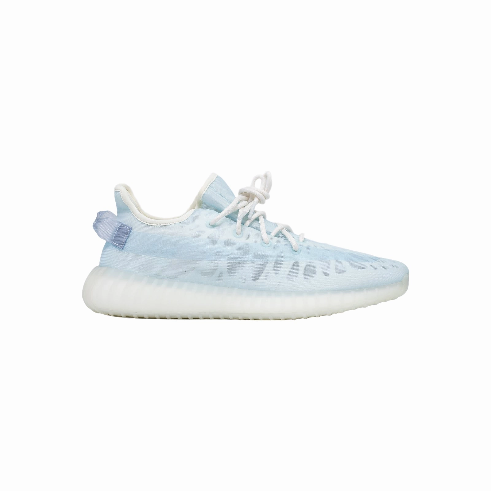 Moisture   Wicking Star Step Yeezy Boost 350 V2, Mono Ice