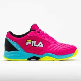 Fila Axilus 3 Junior  Pink Glo/Bluefish/Safety Yellow professional runner