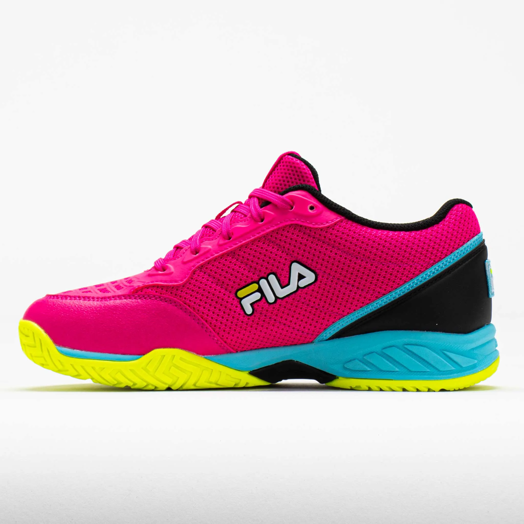heel - cup Fila Axilus 3 Junior  Pink Glo/Bluefish/Safety Yellow
