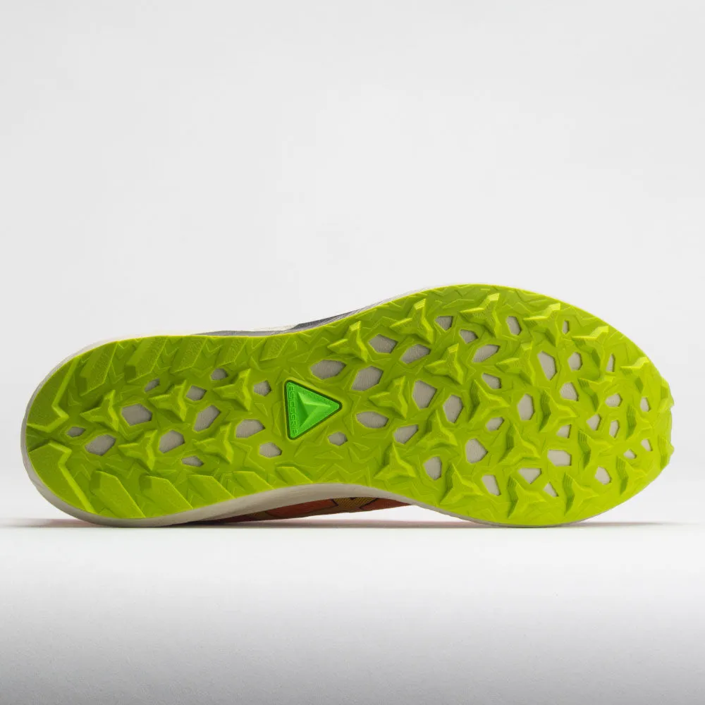 ASICS Fuji Lite 4 Men's  Bright Orange/Neon Lime lower - back support professional athletes' shoes