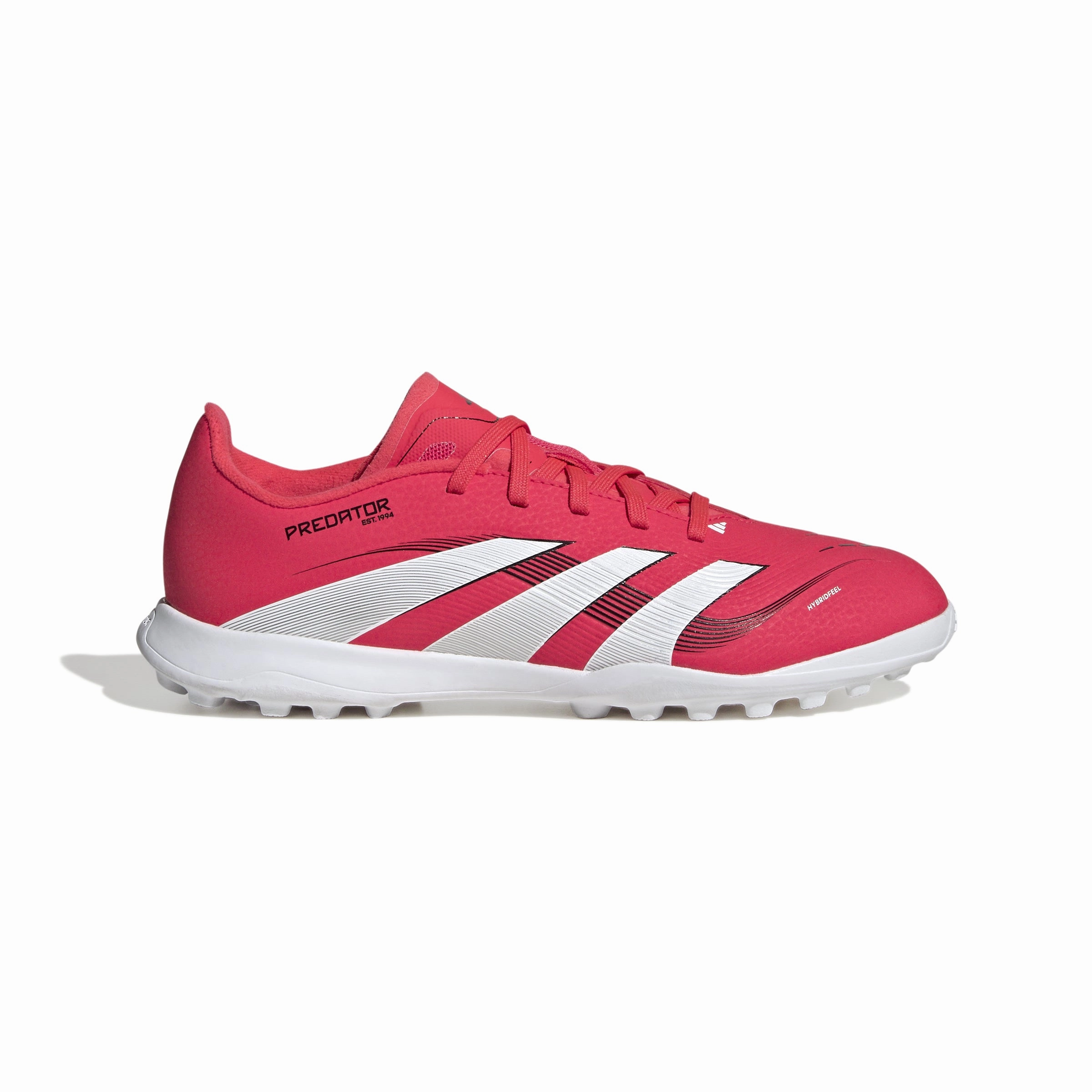 adidas Junior Predator League TF Turf - lucid red/ftwr white/core black Mid Cut
