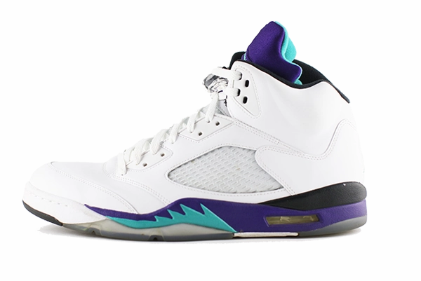 running in rural areas Air Jordan 5 Retro "Grape"