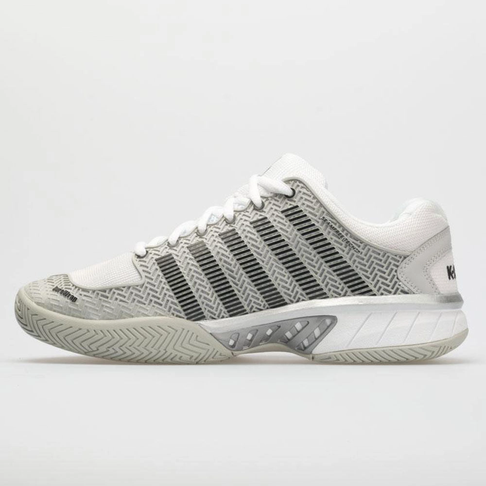 discounted Reaction - time - improving K-Swiss Hypercourt Express Men's  Glacier Gray/White/Silver