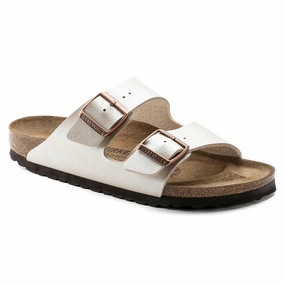 Arizona Graceful Pearl White BF Regular Summer Comfort Slides