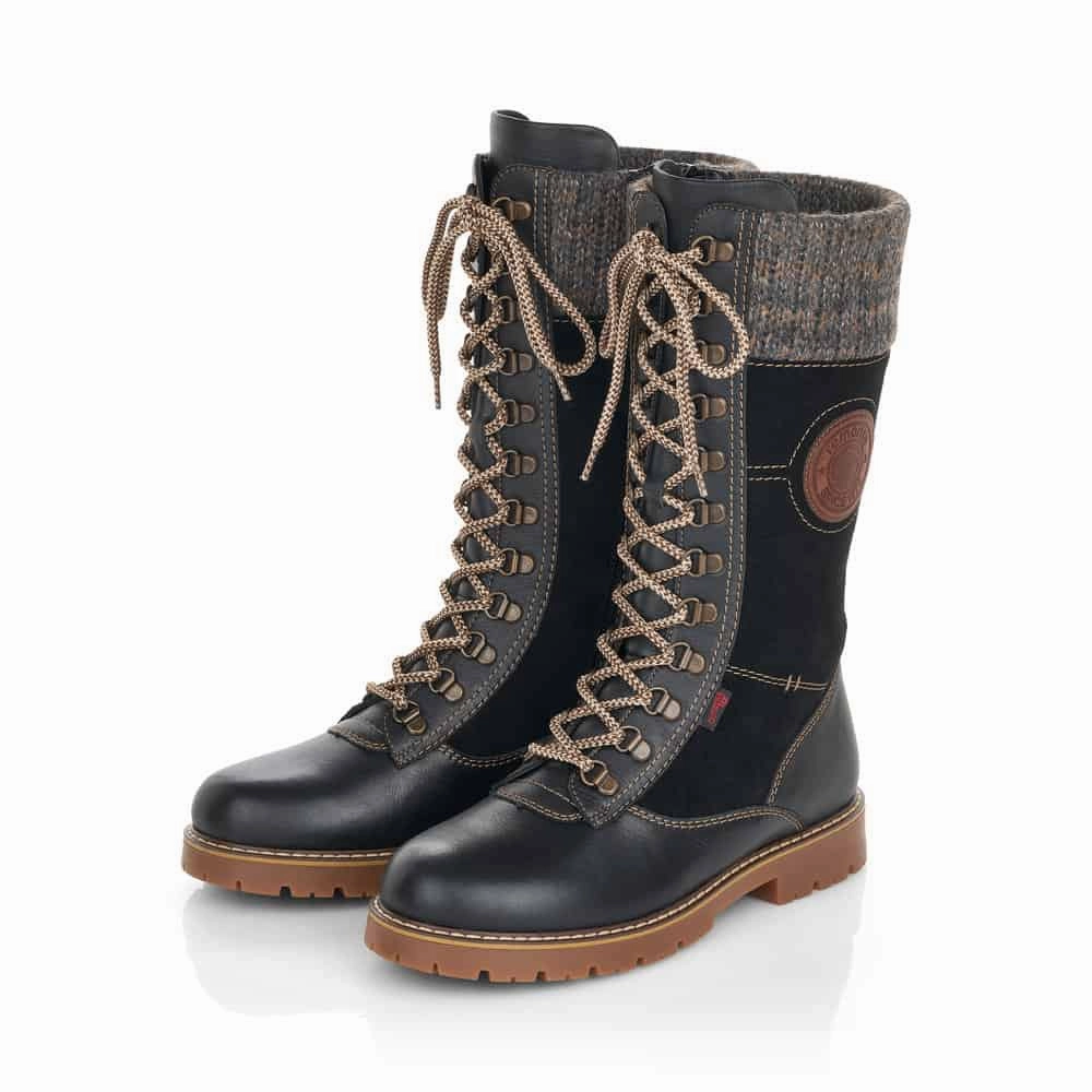 D9375-01 Ice Grips Black Tall RTex Comfy All Outdoor Utility