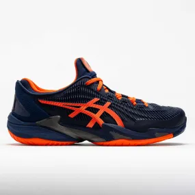 Smooth Step banked track running option ASICS Court FF 3 Men's  Blue Expanse/Koi