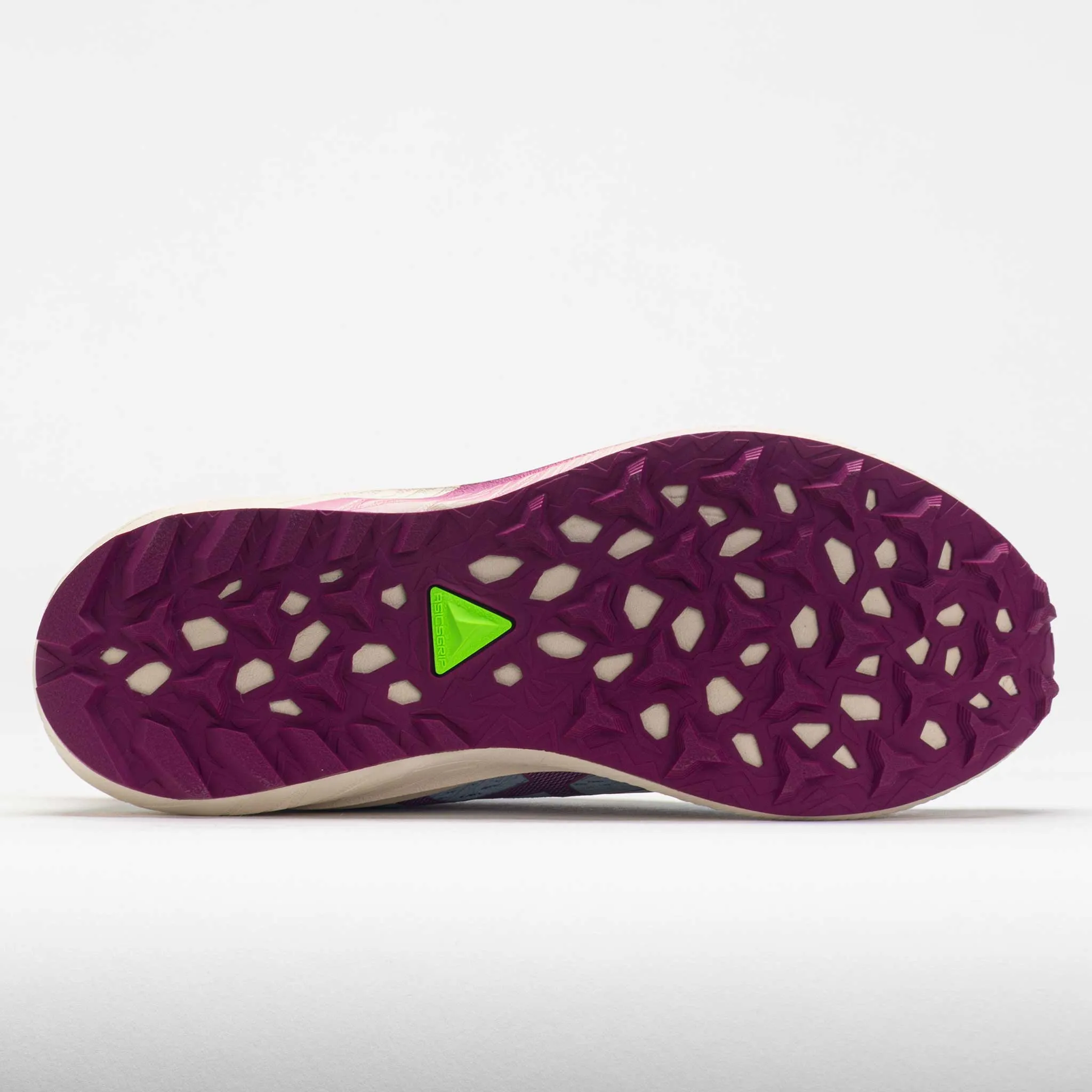 running for a cause shoes ASICS Fuji Lite 4 Women's  Light Blue/Blackberry