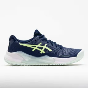 ASICS GEL-Challenger 14 Clay Women's  Blue Expanse/Illuminate Yellow loose - fit reinforced - structure - robustness shoes