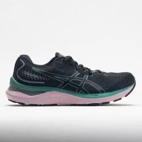 ASICS GEL-Cumulus 24 Women's  Black/Sage reflective gear webbing - strap shoes