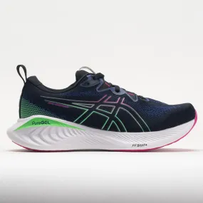 ASICS GEL-Cumulus 25 Women's  Black/Pink Rave Sunny running comfort leather - upper - feature shoes