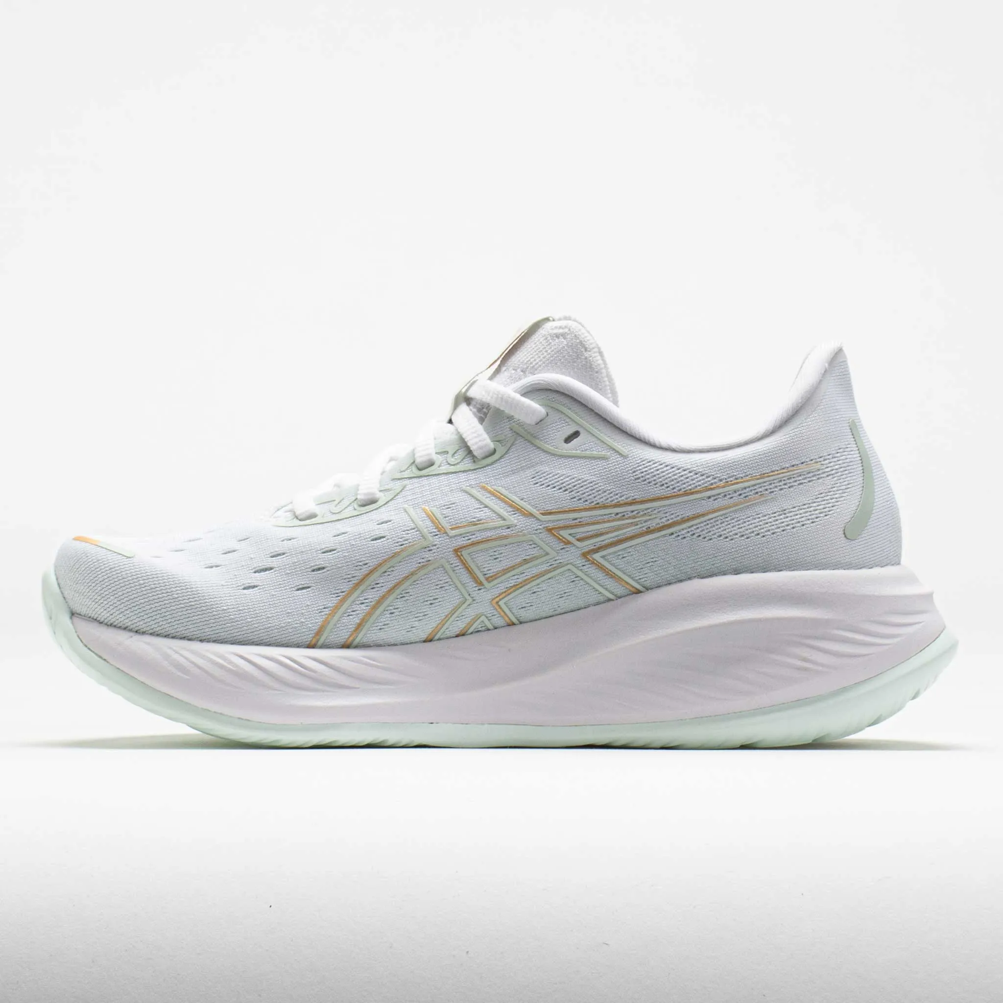 ASICS GEL-Cumulus 26 Women's  White/Pale Mint high - top footwear running for cardiovascular health