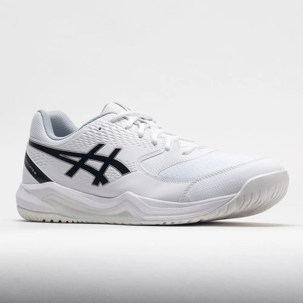 ASICS GEL-Dedicate 8 Men's  White/Black RubberGrip