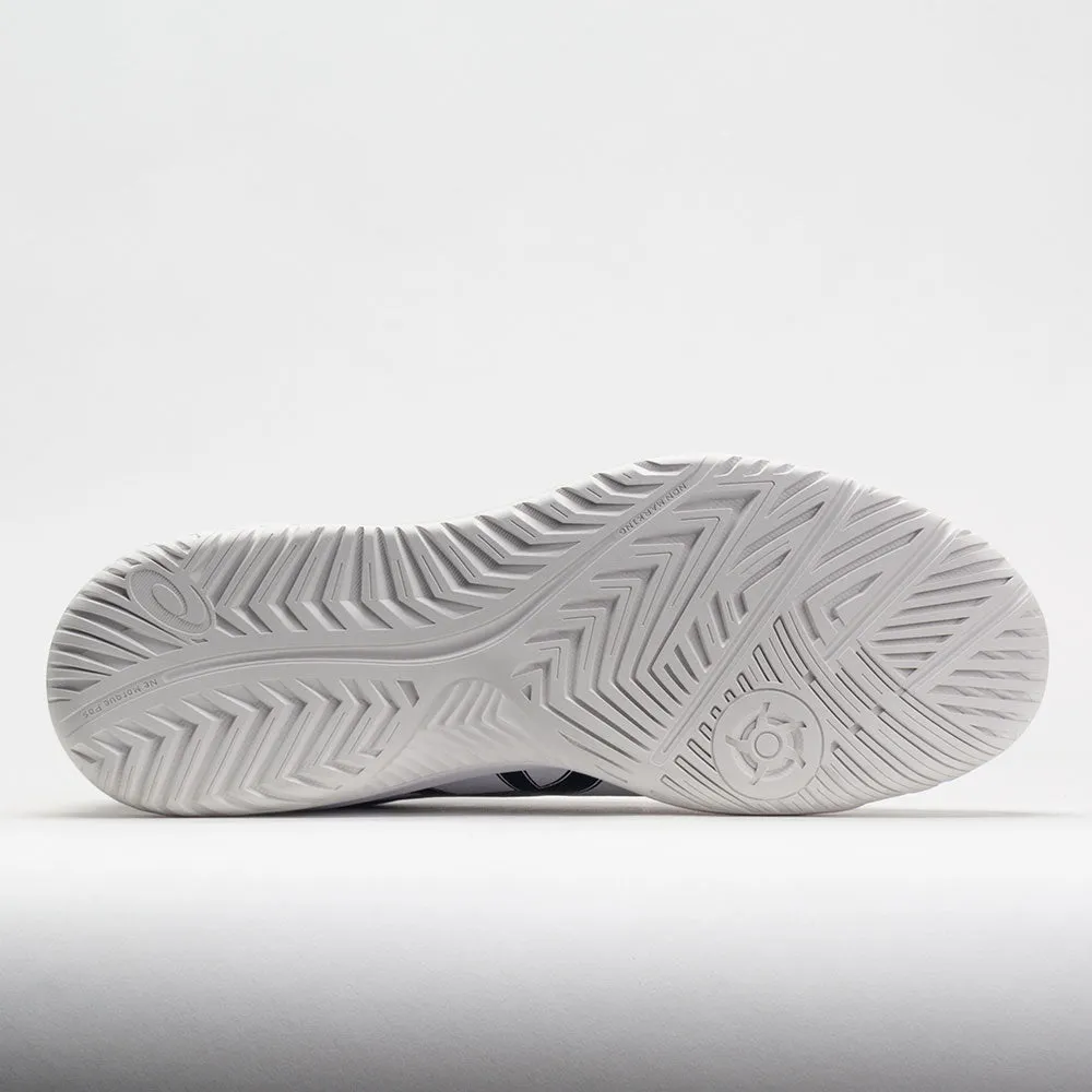 ASICS GEL-Dedicate 8 Men's  White/Black running in a tunnel area shoes