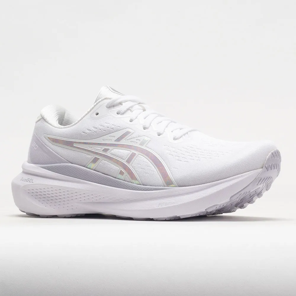 ASICS GEL-Kayano 30 Anniversary Women's  White/ Lilac Hint weekday running shoes Fitness Enthusiast