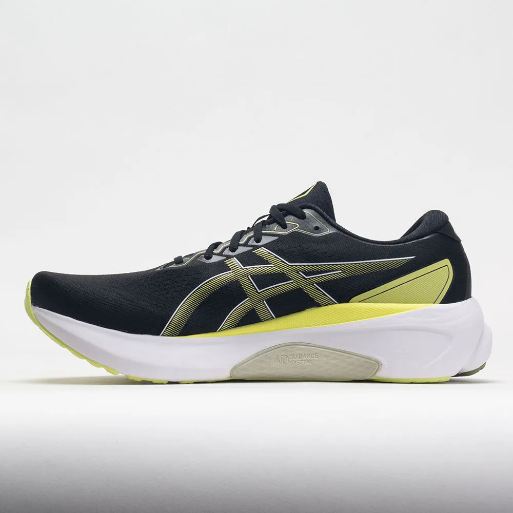 charity - run running shoes ASICS GEL-Kayano 30 Men's  Black/Glow Yellow