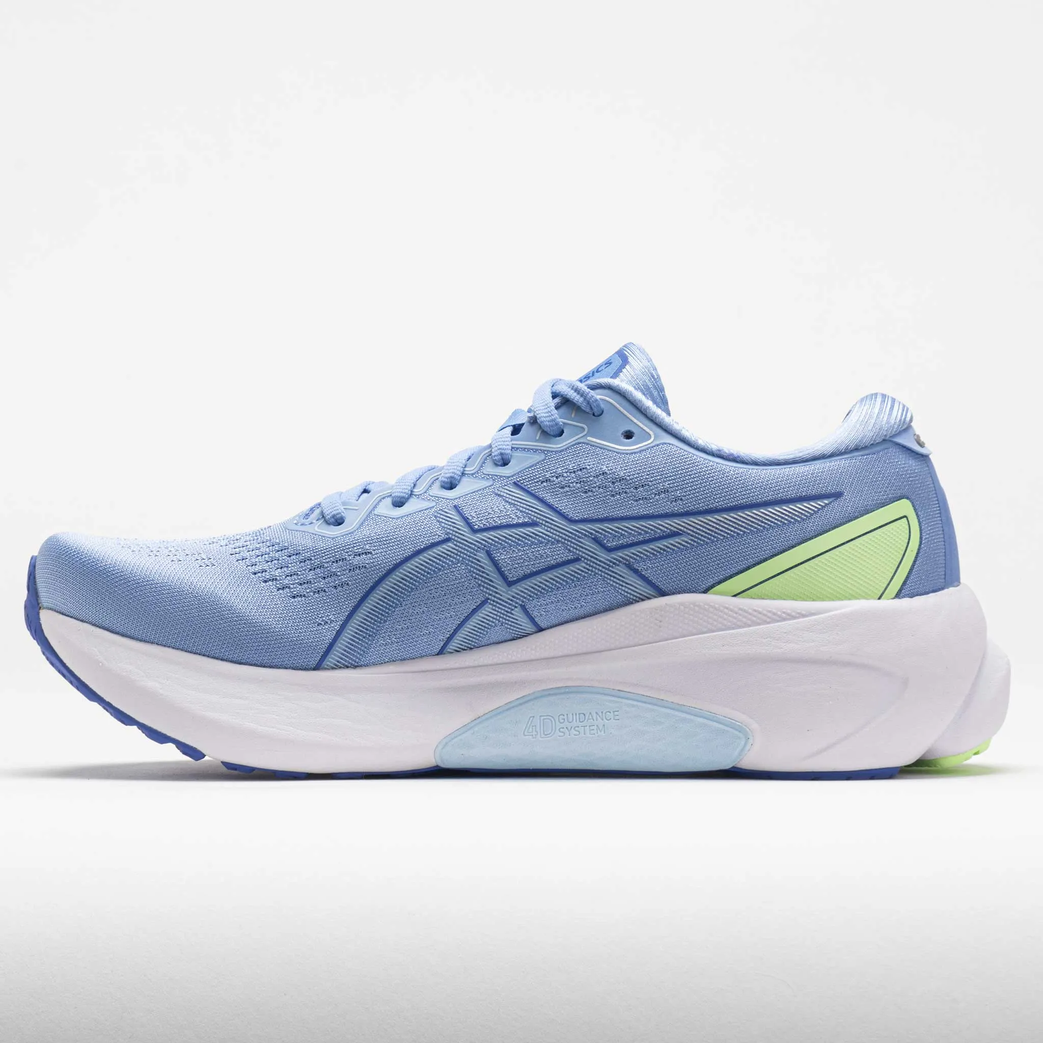 ASICS GEL-Kayano 30 Women's  Light Sapphire/Light Blue nylon running wear mesh - upper - material - breathability shoes