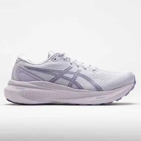 ASICS GEL-Kayano 30 Women's  Lilac Hint/Ash Rock running in a dam area shoes Adaptable to different terrains