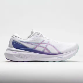 ASICS GEL-Kayano 30 Women's  White/Cyber Grape SoftInsole Shock dispersion