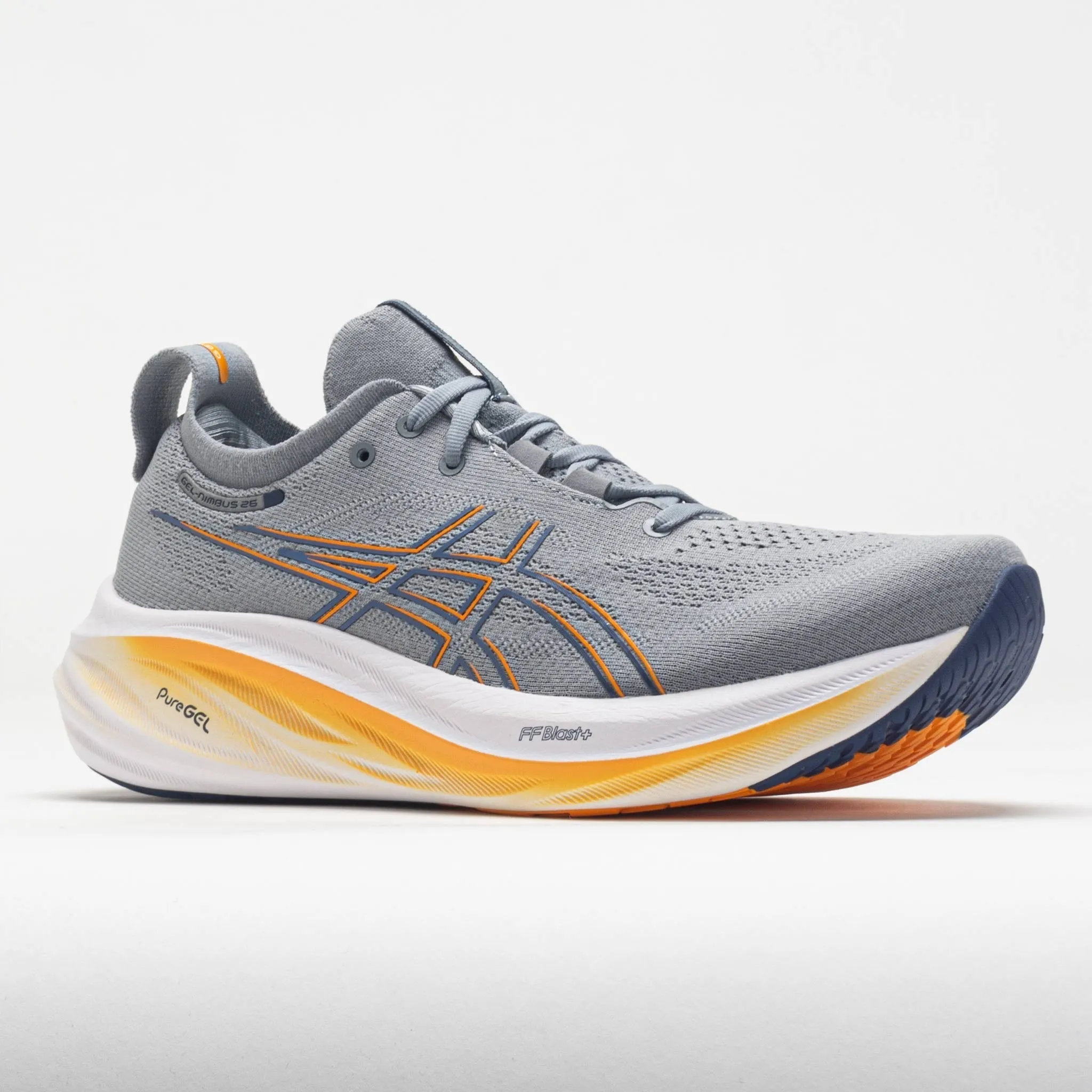 arch - support antibacterial insole shoes ASICS GEL-Nimbus 26 Men's  Sheet Rock/Thunder Blue