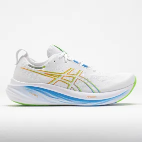 ASICS GEL-Nimbus 26 Men's  White/Waterscape soft - touch shoes