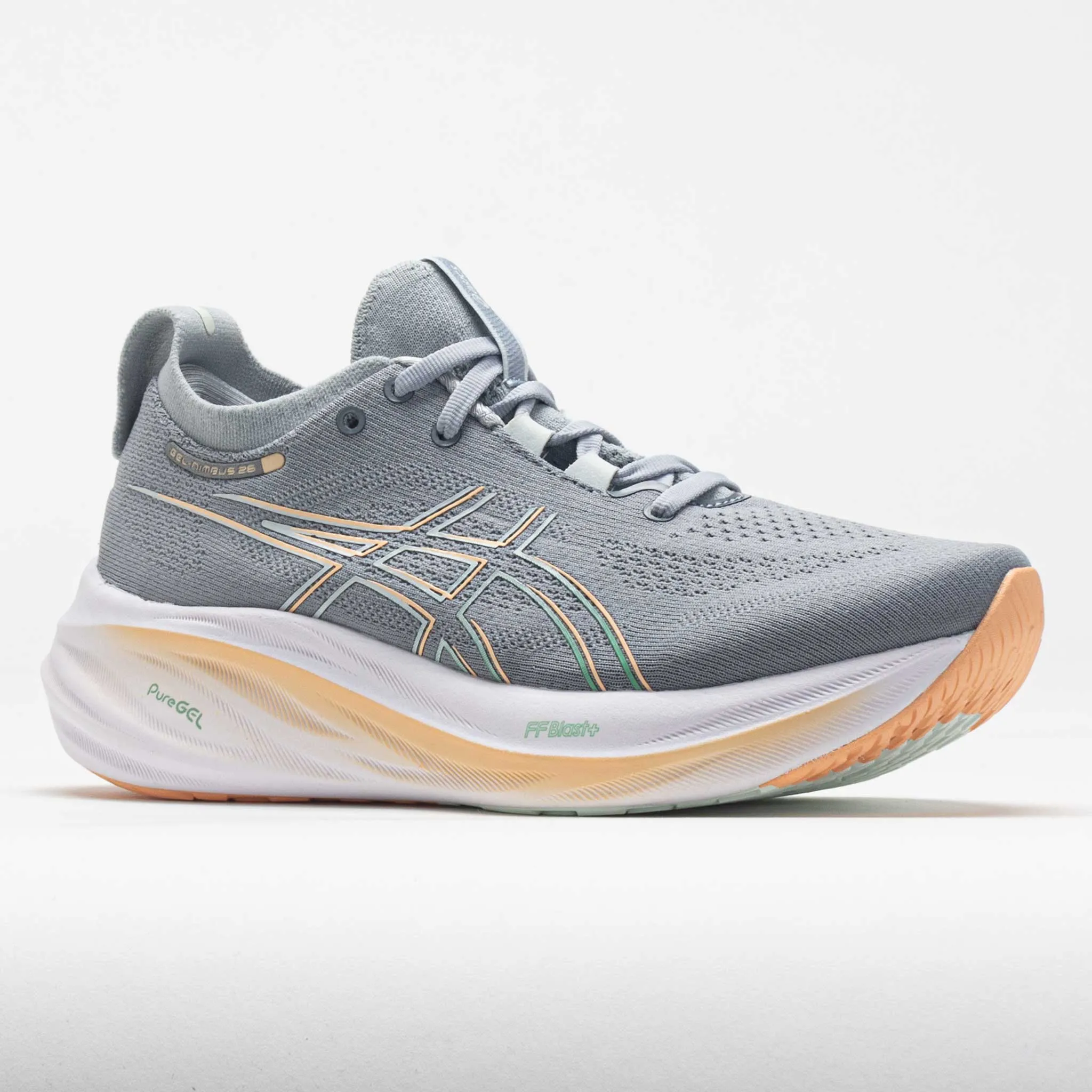 elastic materials ASICS GEL-Nimbus 26 Women's  Sheet Rock/Pale Mint