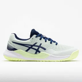 Anti Slip Tread ASICS GEL-Resolution 9 Junior  Pale Mint/Blue Expanse