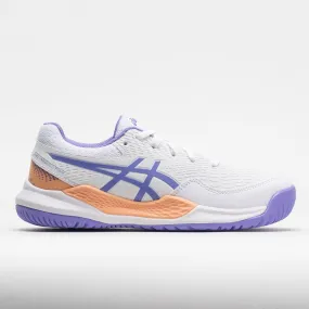 easy - on design adult shoe aesthetics ASICS GEL-Resolution 9 Junior  White/Amethyst