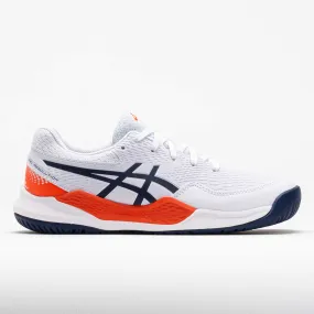 ASICS GEL-Resolution 9 Junior  White/Blue Expanse heritage - brand shoes