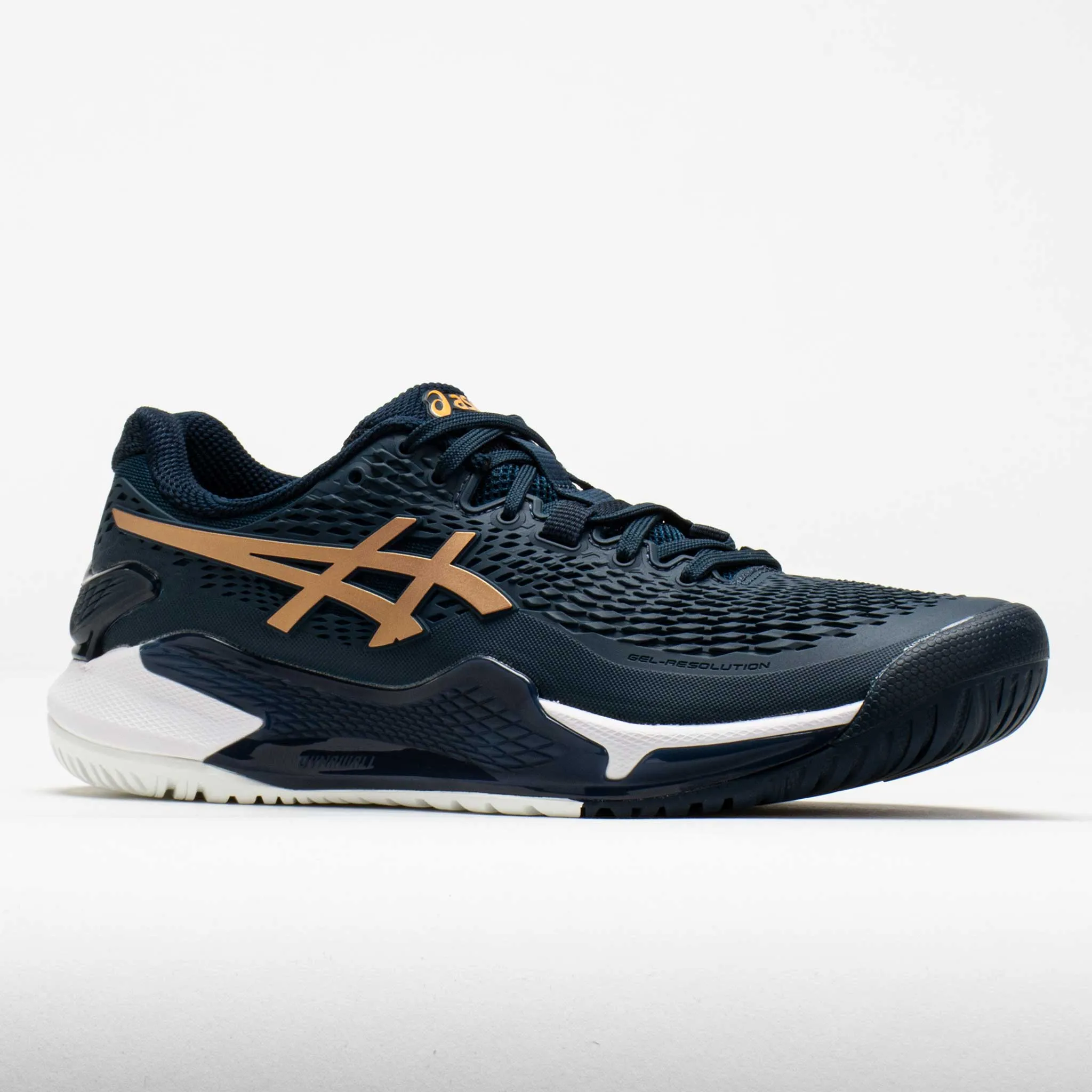 Sunrise Run ASICS GEL-Resolution 9 Women's  French Blue/Pure Gold