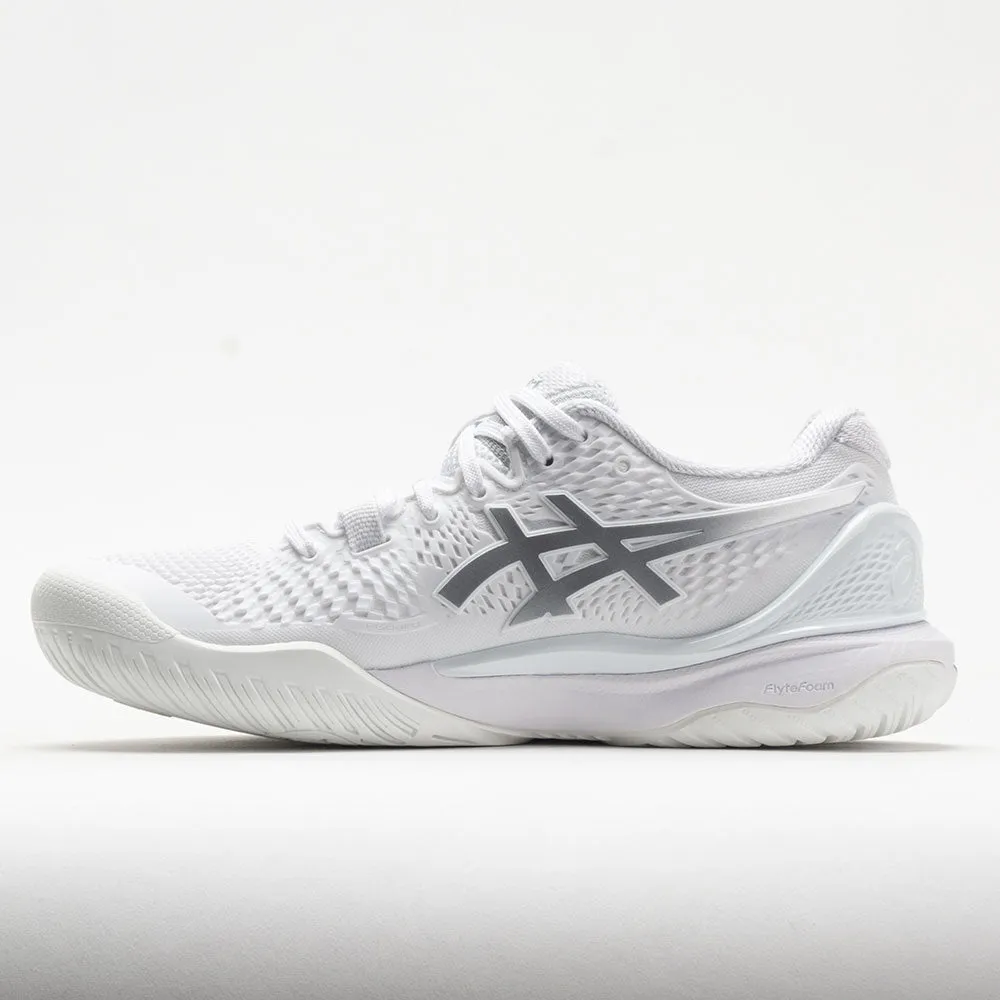 Wear resistant running in city ASICS GEL-Resolution 9 Women's  White/Pure Silver