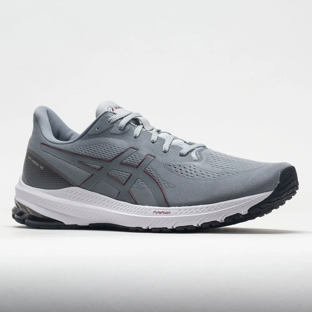 cushioned running shoes ASICS GT-1000 12 Men's  Sheet Rock/Antique Red