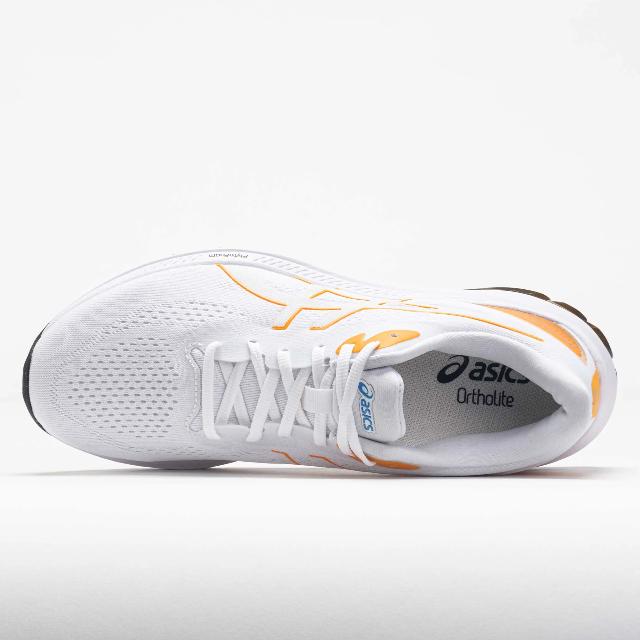 slow - paced - runner running shoes for men in their 20s ASICS GT-1000 12 Men's  White/Fellow Yellow