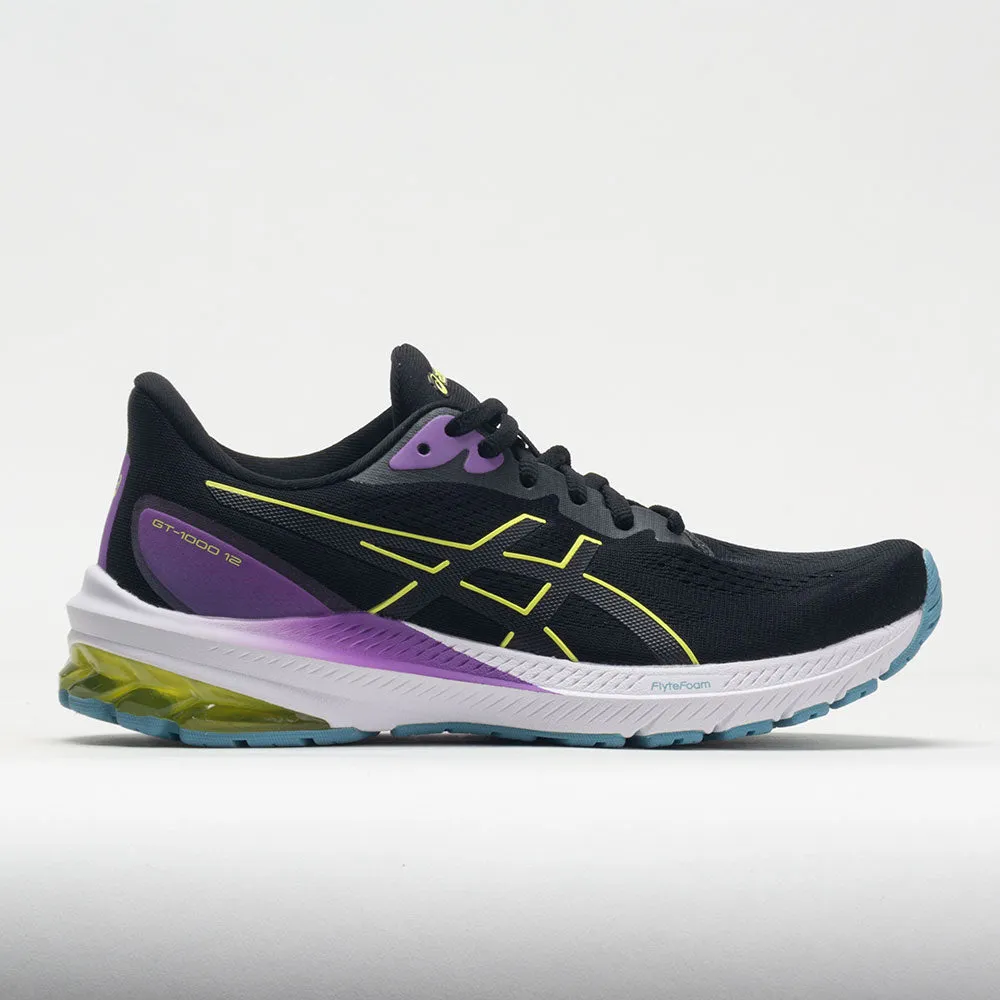 ASICS GT-1000 12 Women's  Black/Glow Yellow heavy - duty construction shoes