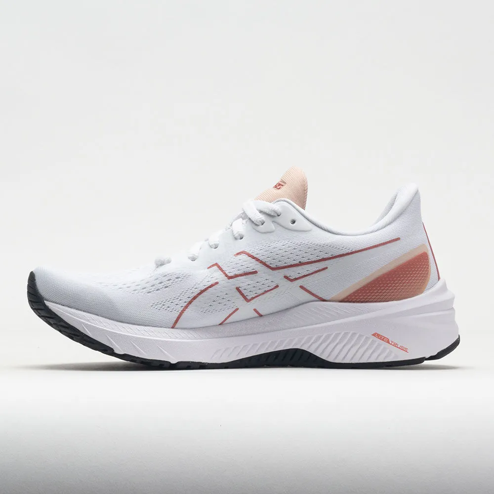 ASICS GT-1000 12 Women's  White/Light Garnet outdoor - running