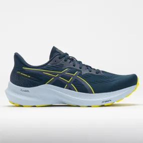running for competition shoes ASICS GT-2000 12 Men's  French Blue/Bright Yellow