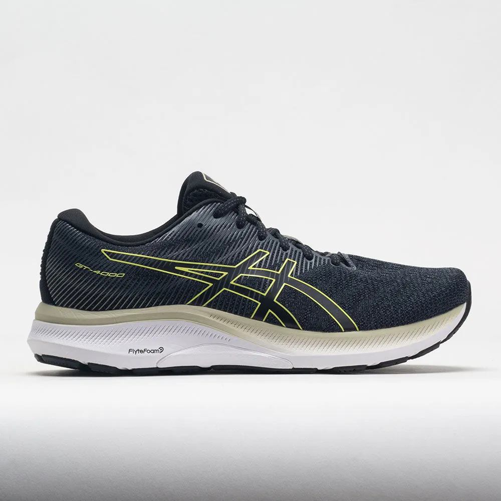 casual runner running gear Multi Surface ASICS GT-4000 3 Men's  Black/Glow Yellow