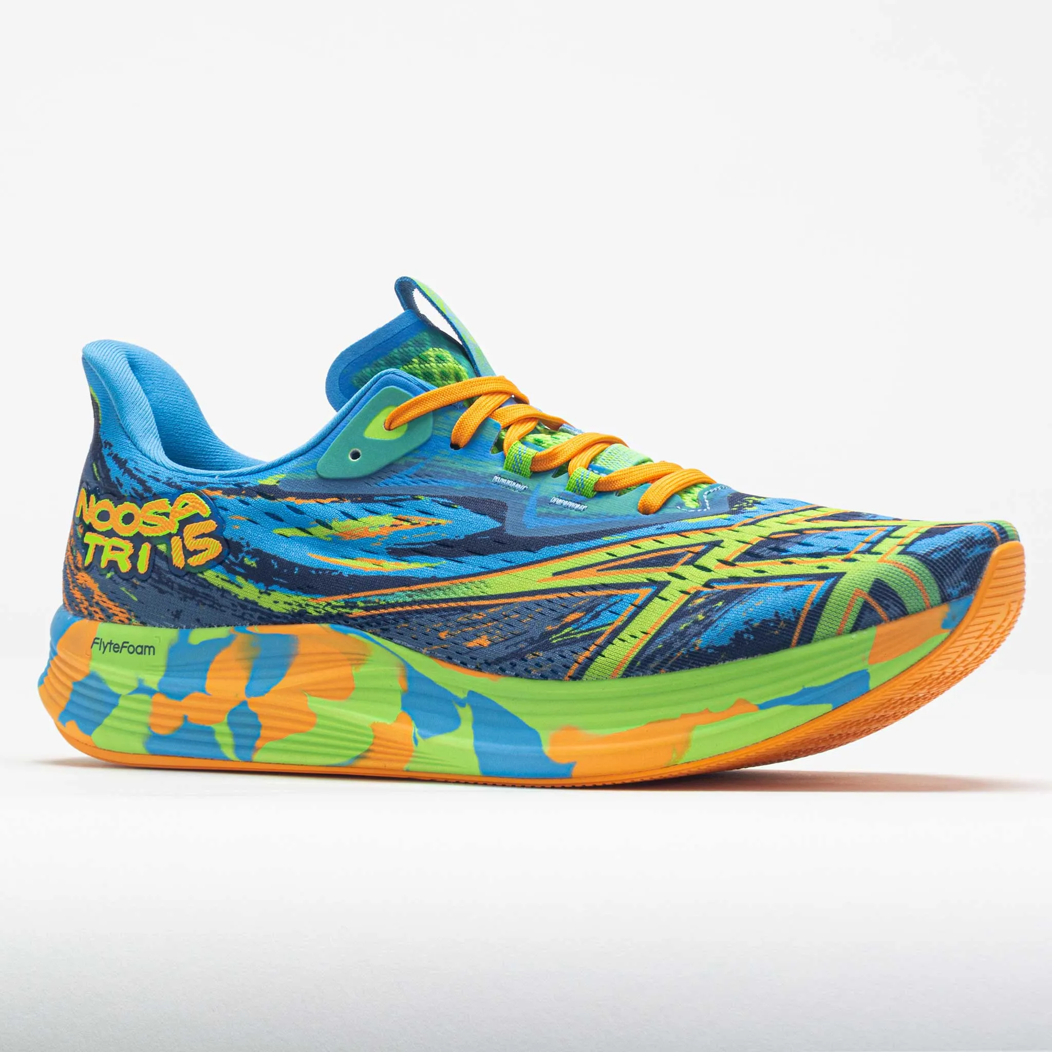 adaptable shoes Advanced Technology ASICS Noosa Tri 15 Men's  Watersvape/Electric Lime