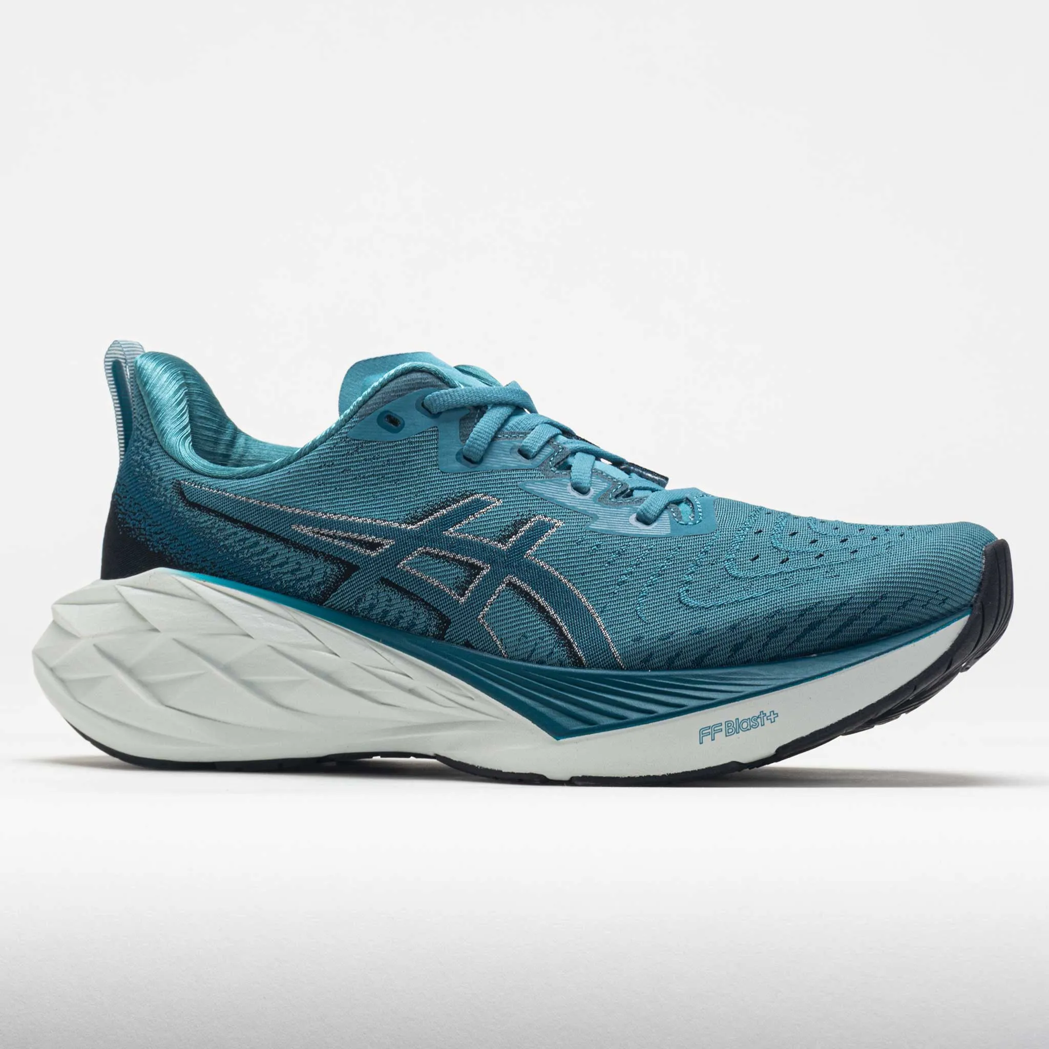 memory - foam insole shoes ASICS Novablast 4 Men's  Blue Teal/Evening Teal