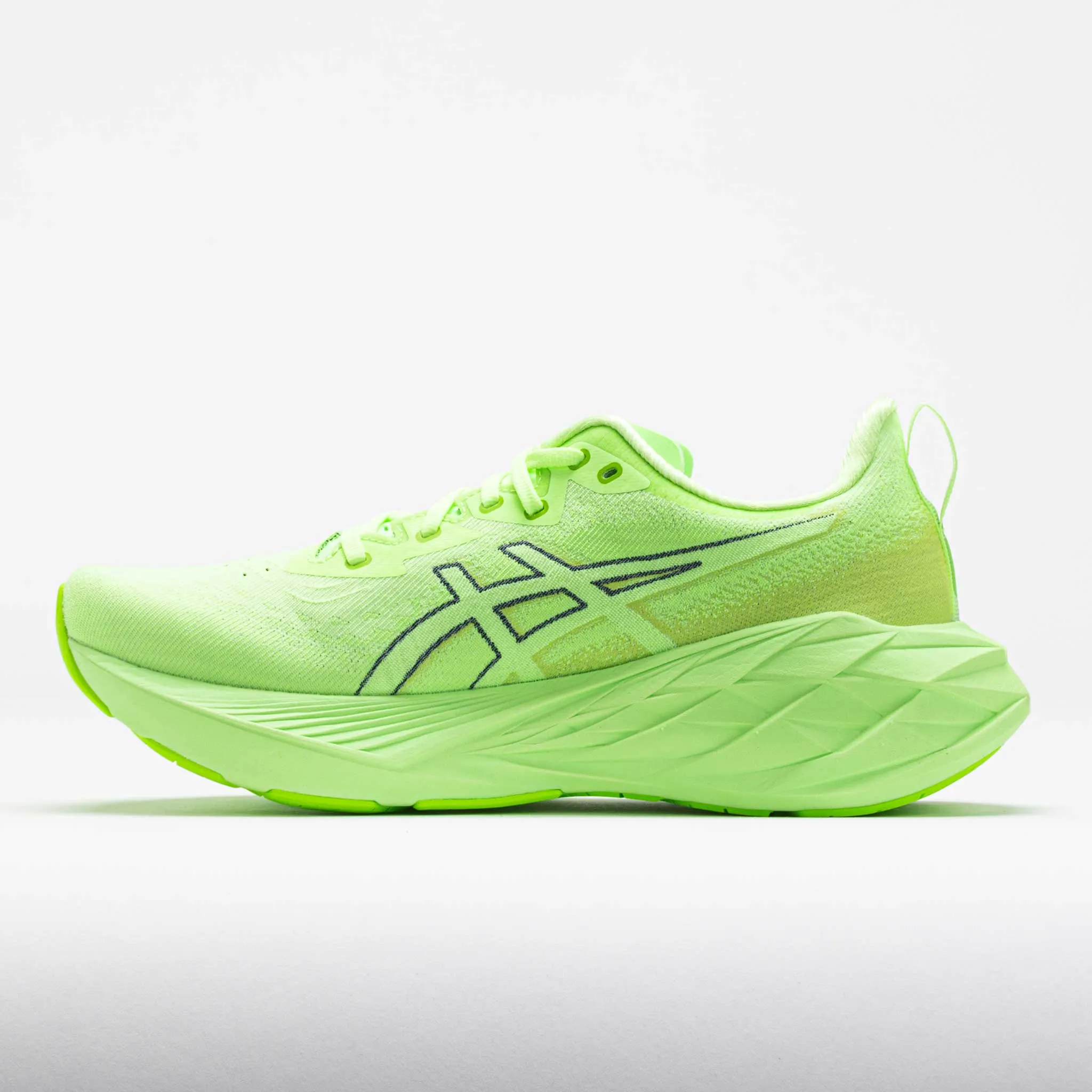 Half Marathon ASICS Novablast 4 Men's  Illuminate Green/Lime Blast