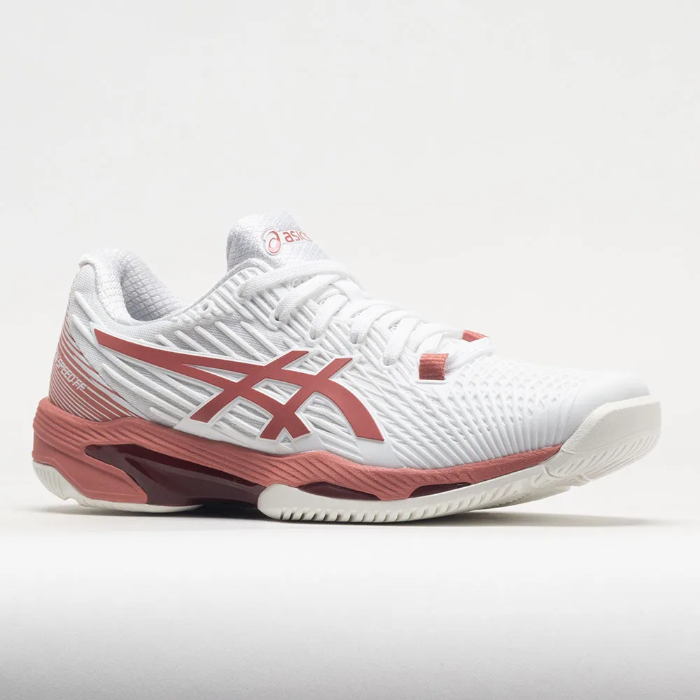 odor - control - feature shoes ASICS Solution Speed FF 2 Women's  White/Light Garnet